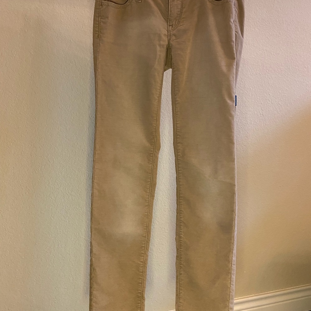 LOFT Corduroy Tan Pants sz 2